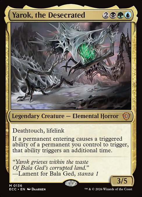 ECC: Yarok, the Desecrated
