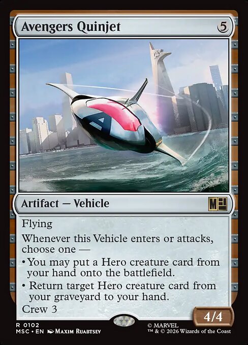 MSC: Avengers Quinjet