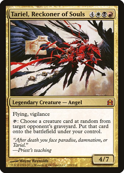 CMD: Tariel, Reckoner of Souls
