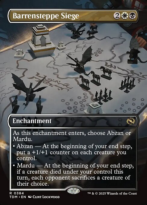 TDM: Barrensteppe Siege (Borderless) (Foil)