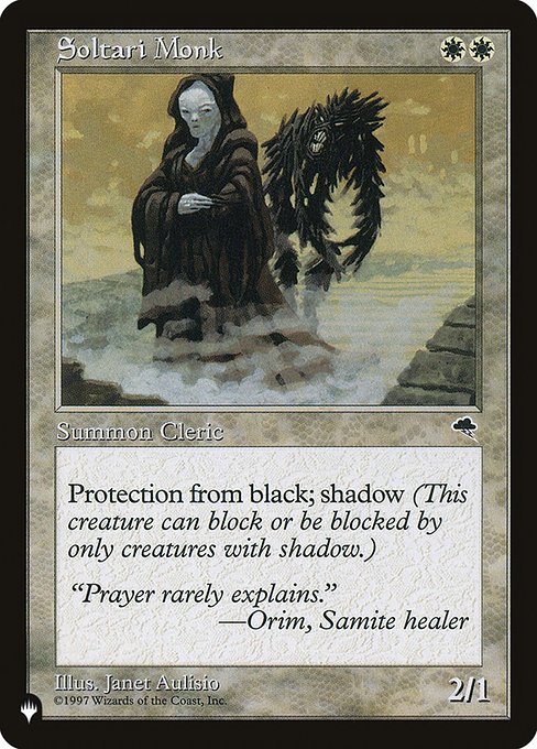 PLST: Soltari Monk