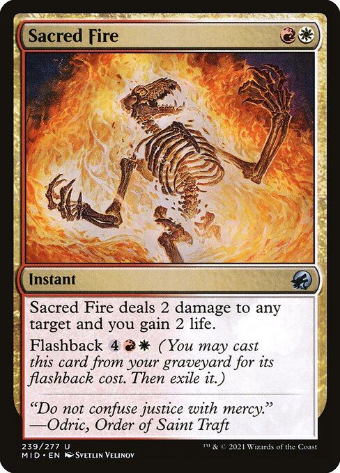 MID: Sacred Fire (Foil)