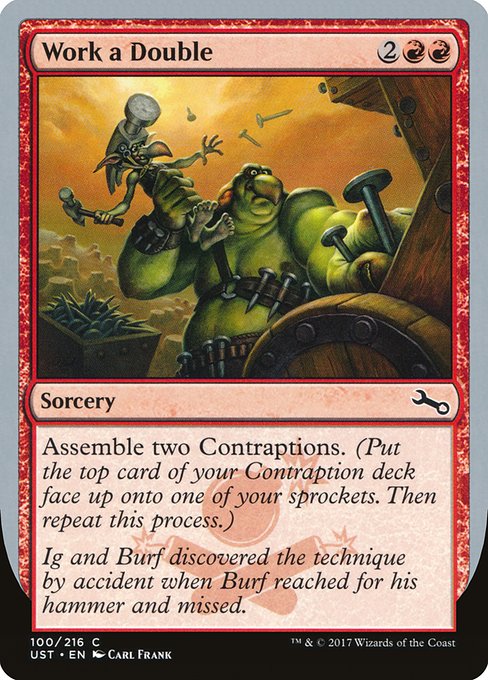 UST: Work a Double (Foil)