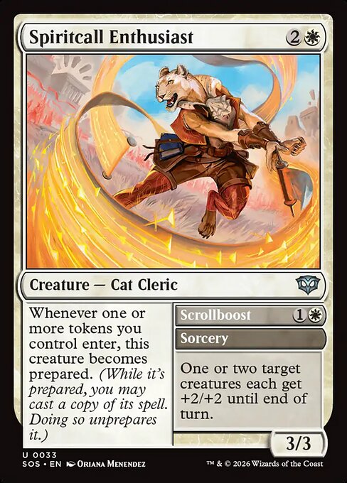 SOS: Spiritcall Enthusiast (Foil)