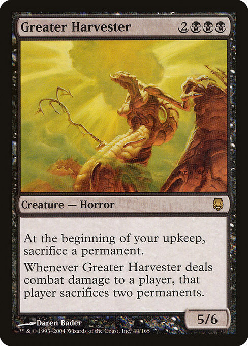 DST: Greater Harvester