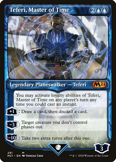M21: Teferi, Master of Time (Showcase) (291) (Foil)