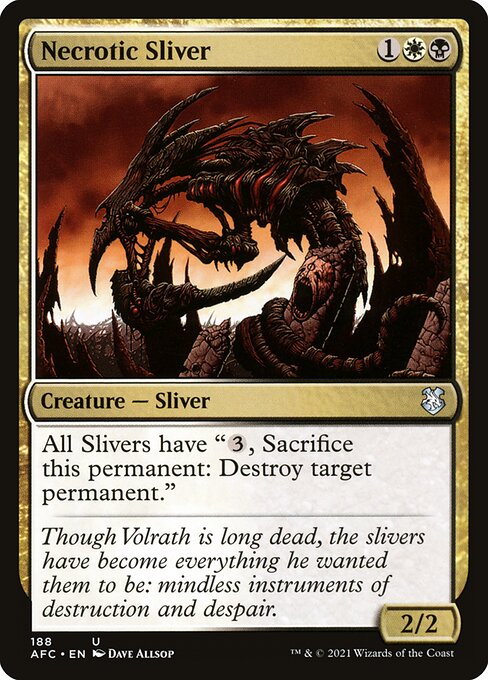 AFC: Necrotic Sliver