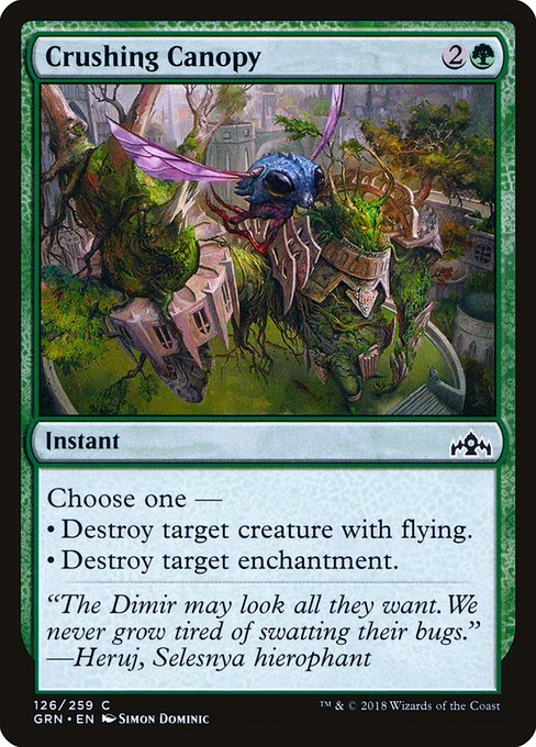 GRN: Crushing Canopy (Foil)