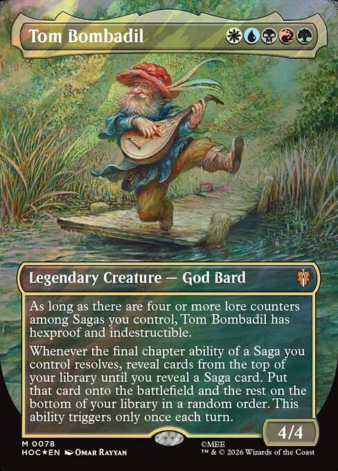 HOC: Tom Bombadil (Borderless) (Surge Foil)