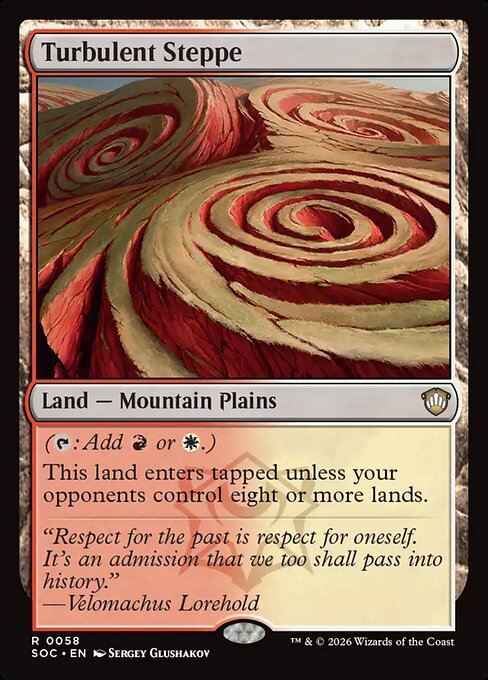 SOC: Turbulent Steppe