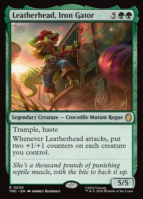 TMC: Leatherhead, Iron Gator