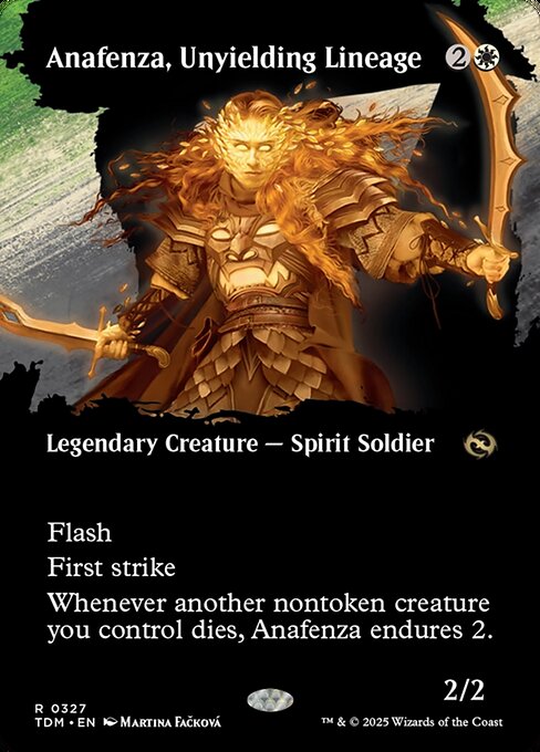 TDM: Anafenza, Unyielding Lineage (Borderless) (Foil)