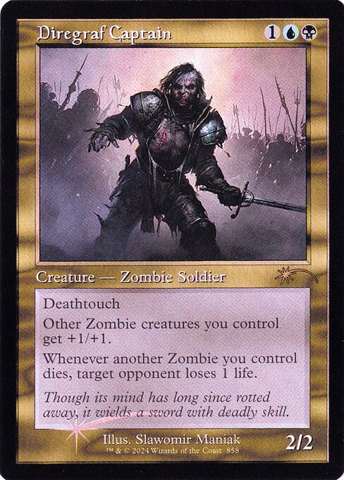 SLD: Diregraf Captain (Retro Frame) (Foil)