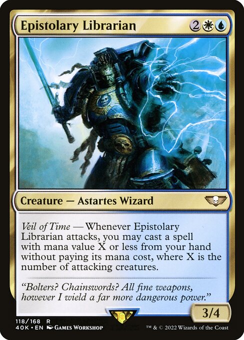 40K: Epistolary Librarian