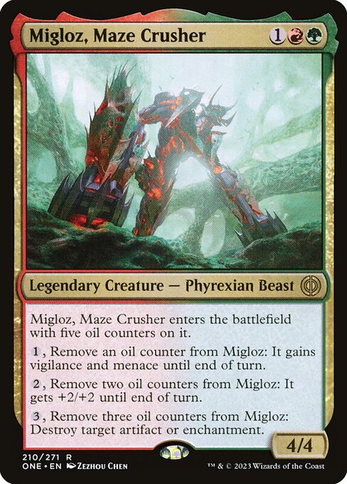 ONE: Migloz, Maze Crusher (Foil)