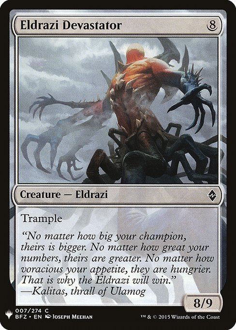 PLST: Eldrazi Devastator