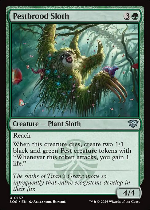SOS: Pestbrood Sloth (Foil)
