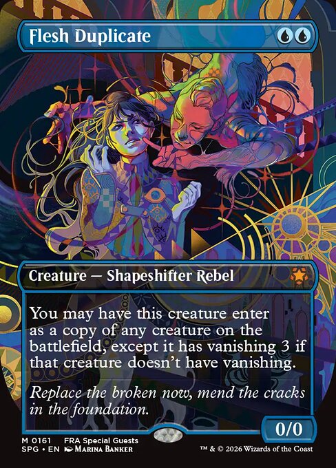 SPG: Flesh Duplicate (Borderless) (Foil)