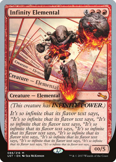 UST: Infinity Elemental (Foil)