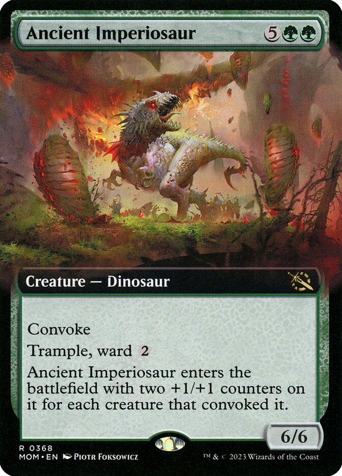 Ancient Imperiosaur (Extended Art) [Foil] :: MOM