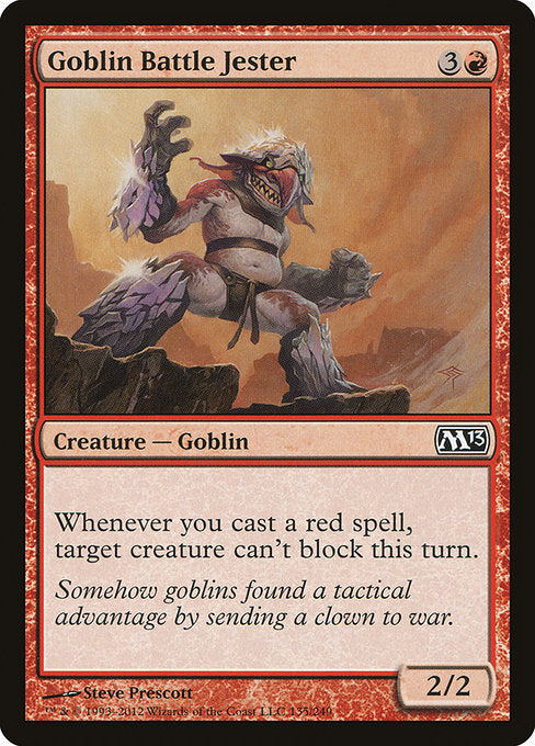M13: Goblin Battle Jester (Foil)