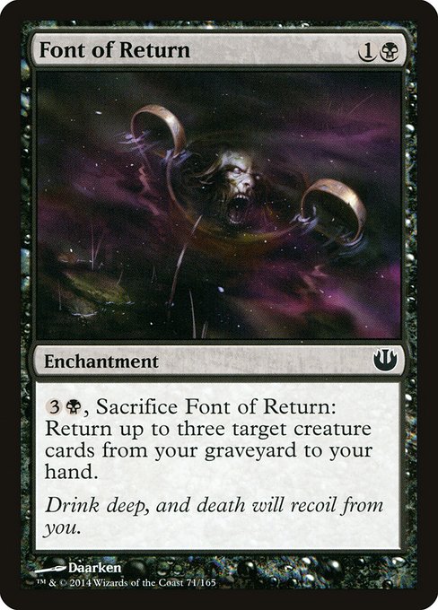 JOU: Font of Return (Foil)