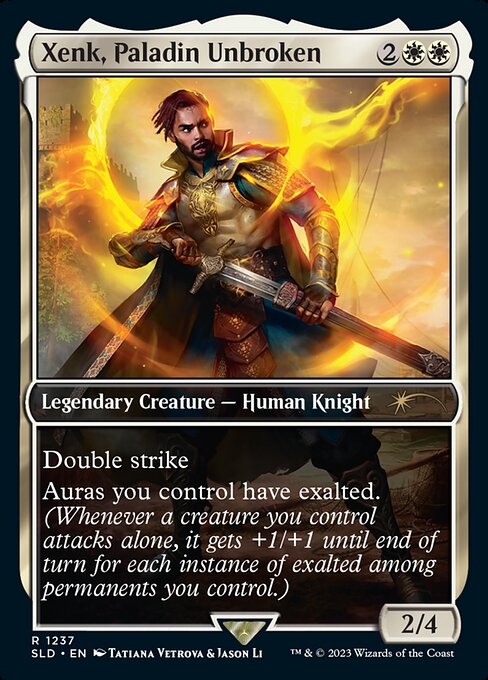 SLD: Xenk, Paladin Unbroken (Foil)