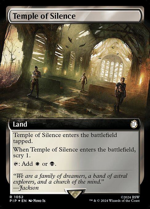 PIP: Temple of Silence (Extended Art) (Surge Foil)