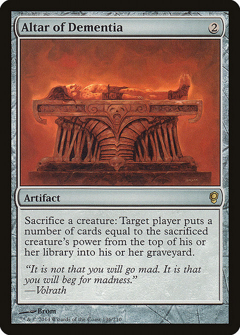 CNS: Altar of Dementia (Foil)