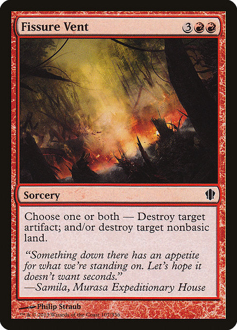 C13: Fissure Vent