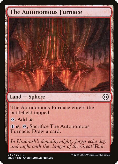 ONE: The Autonomous Furnace (Foil)