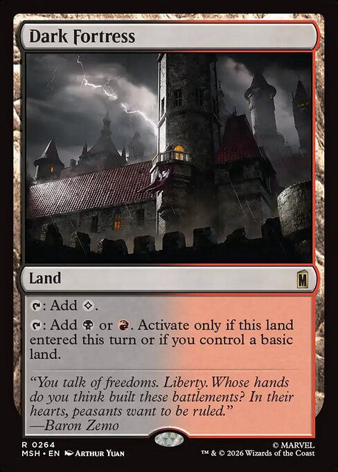 MSH: Dark Fortress (Foil)