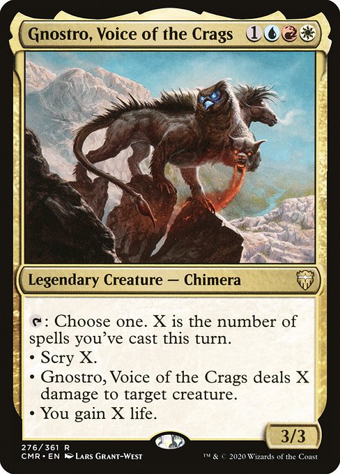 CMR: Gnostro, Voice of the Crags (Foil)