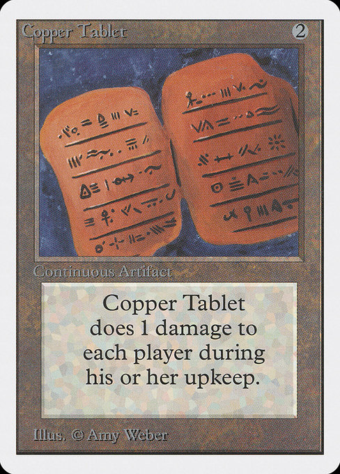 2ED: Copper Tablet