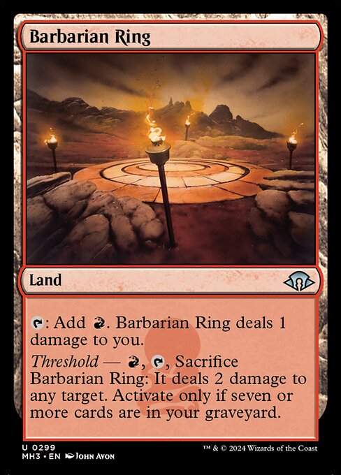 MH3: Barbarian Ring
