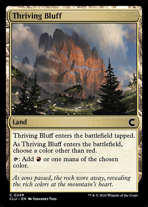 CLU: Thriving Bluff
