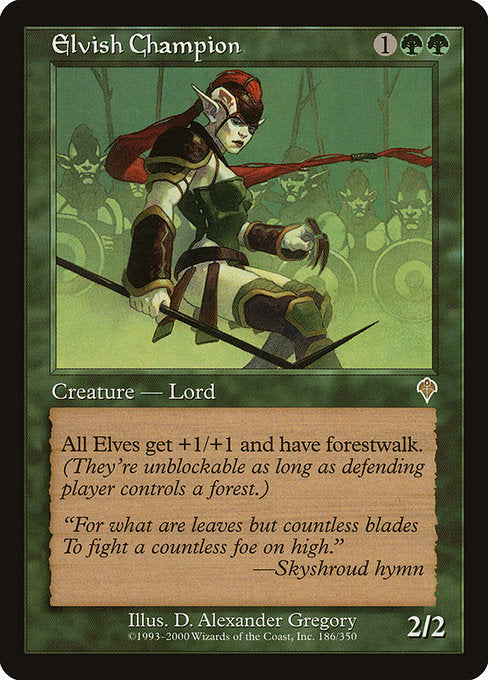 INV: Elvish Champion (Foil)