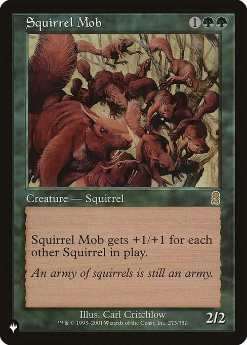 PLST: Squirrel Mob