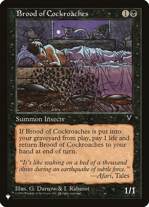 PLST: Brood of Cockroaches