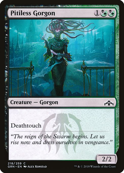GRN: Pitiless Gorgon (Foil)