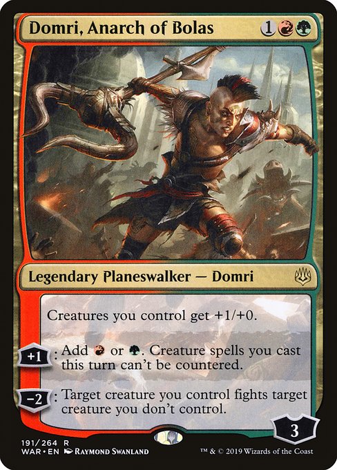 WAR: Domri, Anarch of Bolas