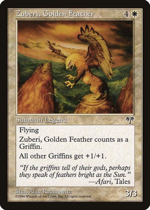 MIR: Zuberi, Golden Feather