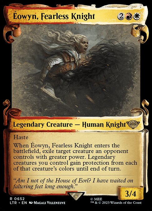 LTR: Eowyn, Fearless Knight (Showcase Scrolls)
