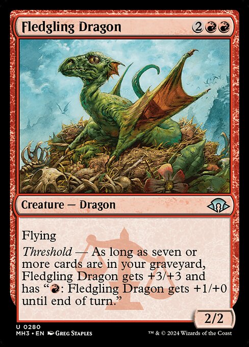 MH3: Fledgling Dragon (Foil)