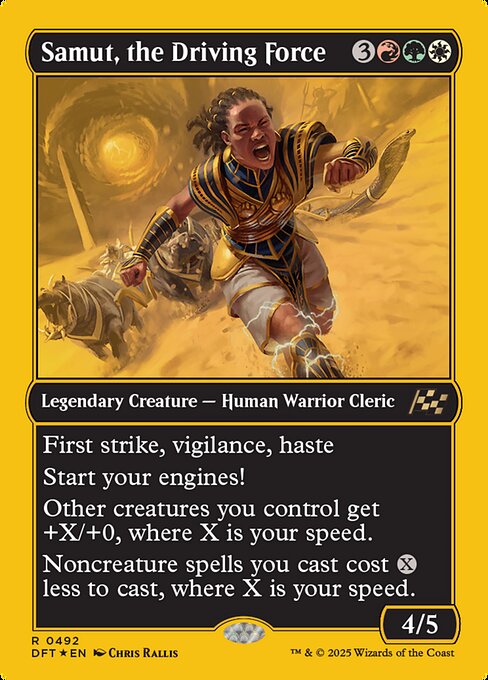 DFT: Samut, the Driving Force (First-Place Foil)