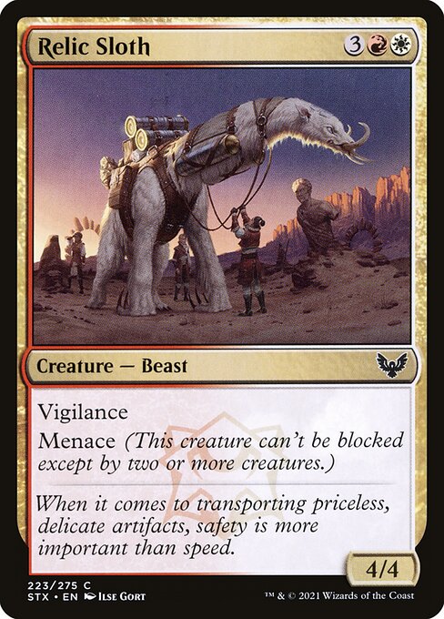 STX: Relic Sloth (Foil)