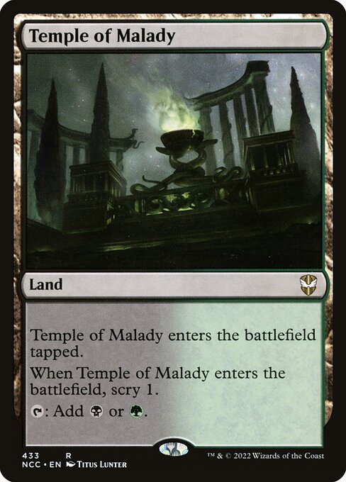 NCC: Temple of Malady