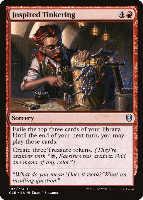 CLB: Inspired Tinkering (Foil)