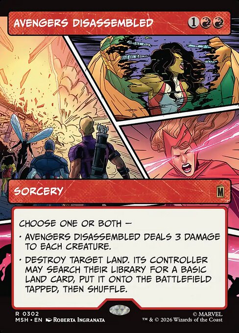 MSH: Avengers Disassembled (Borderless) (Foil)