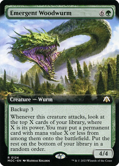 MOC: Emergent Woodwurm (Extended Art)